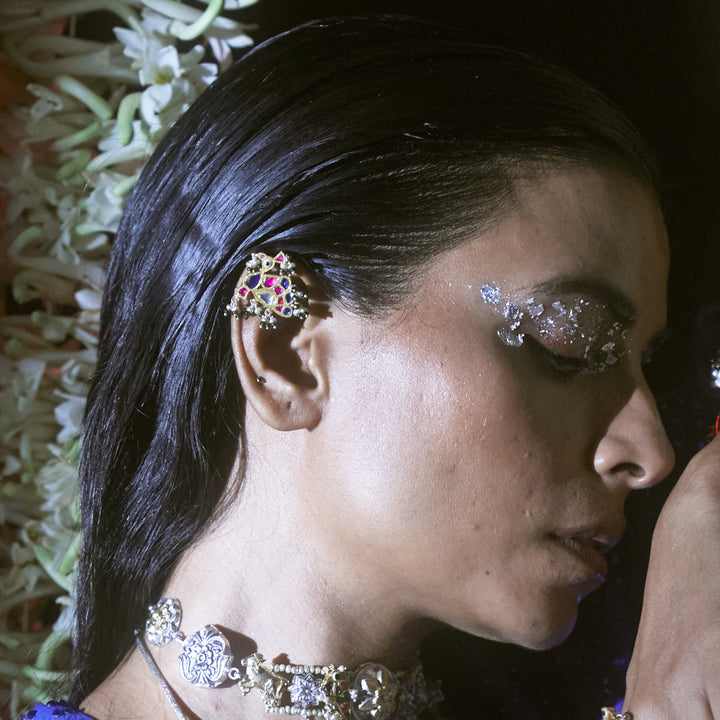 Peacock Ear Cuff {1 Pcs}