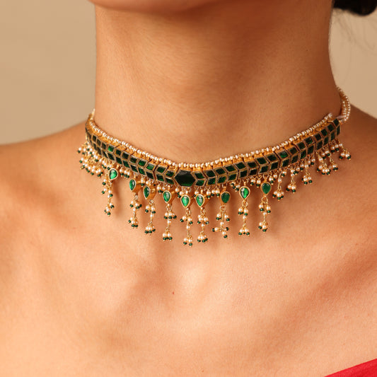 AVANTIKA CHOKER (Green)