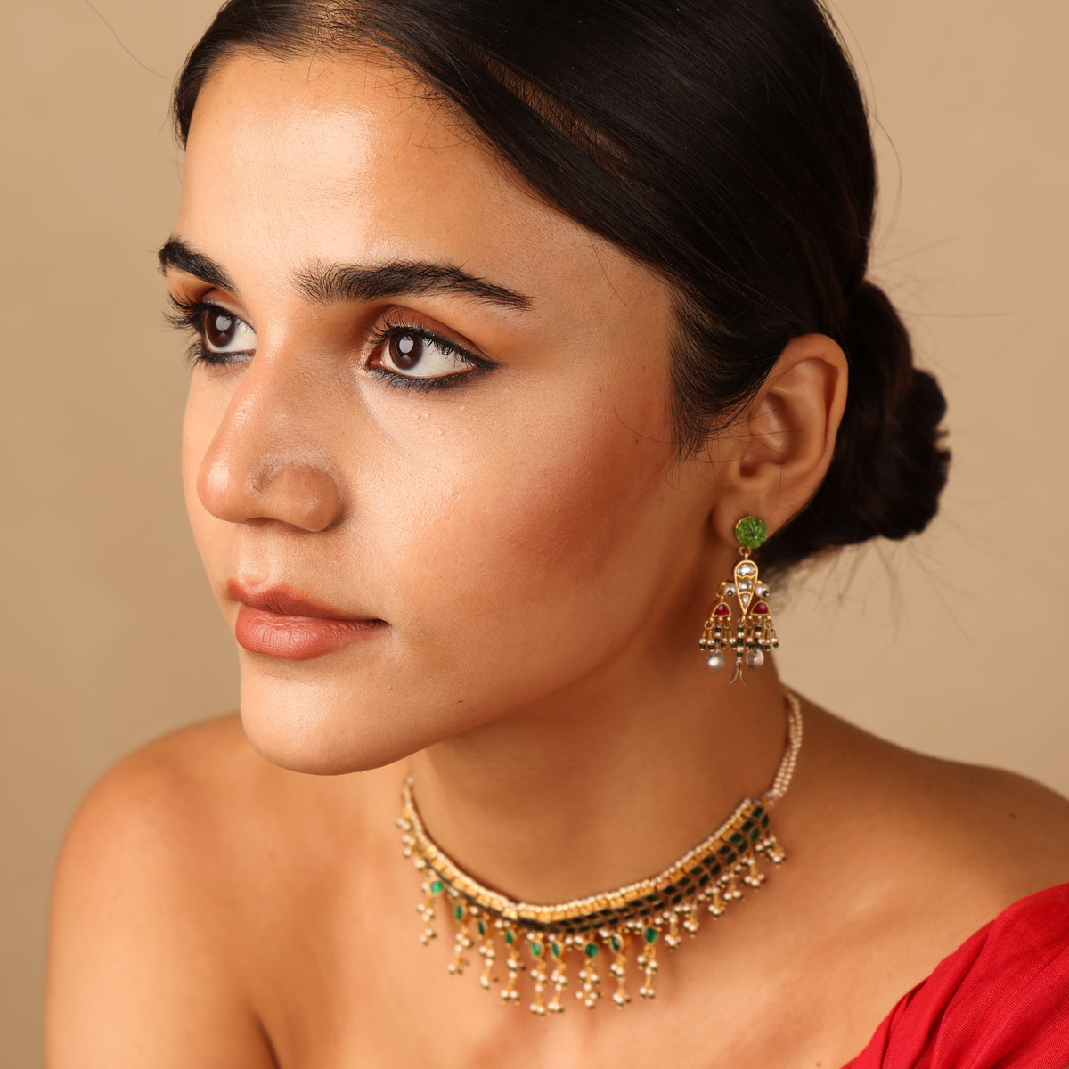 AVANTIKA CHOKER (Green)