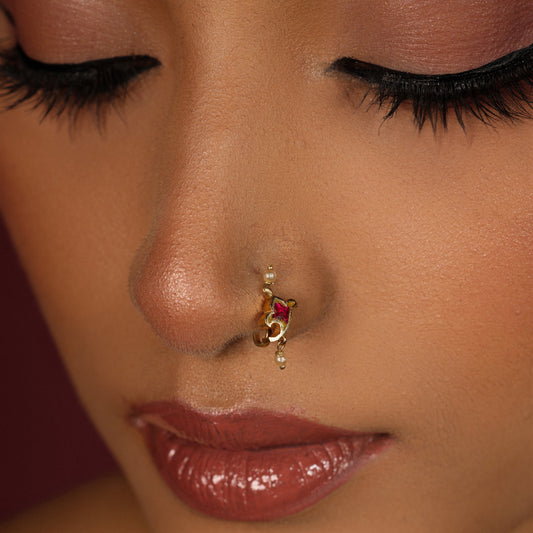Alam Nose Ring (Red)