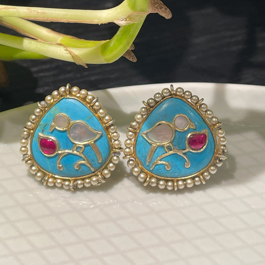 Nido Blue earrings