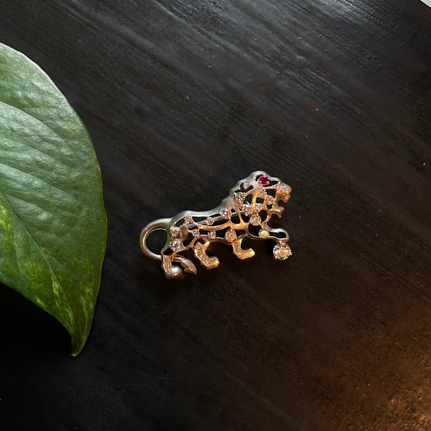 LION BROOCH