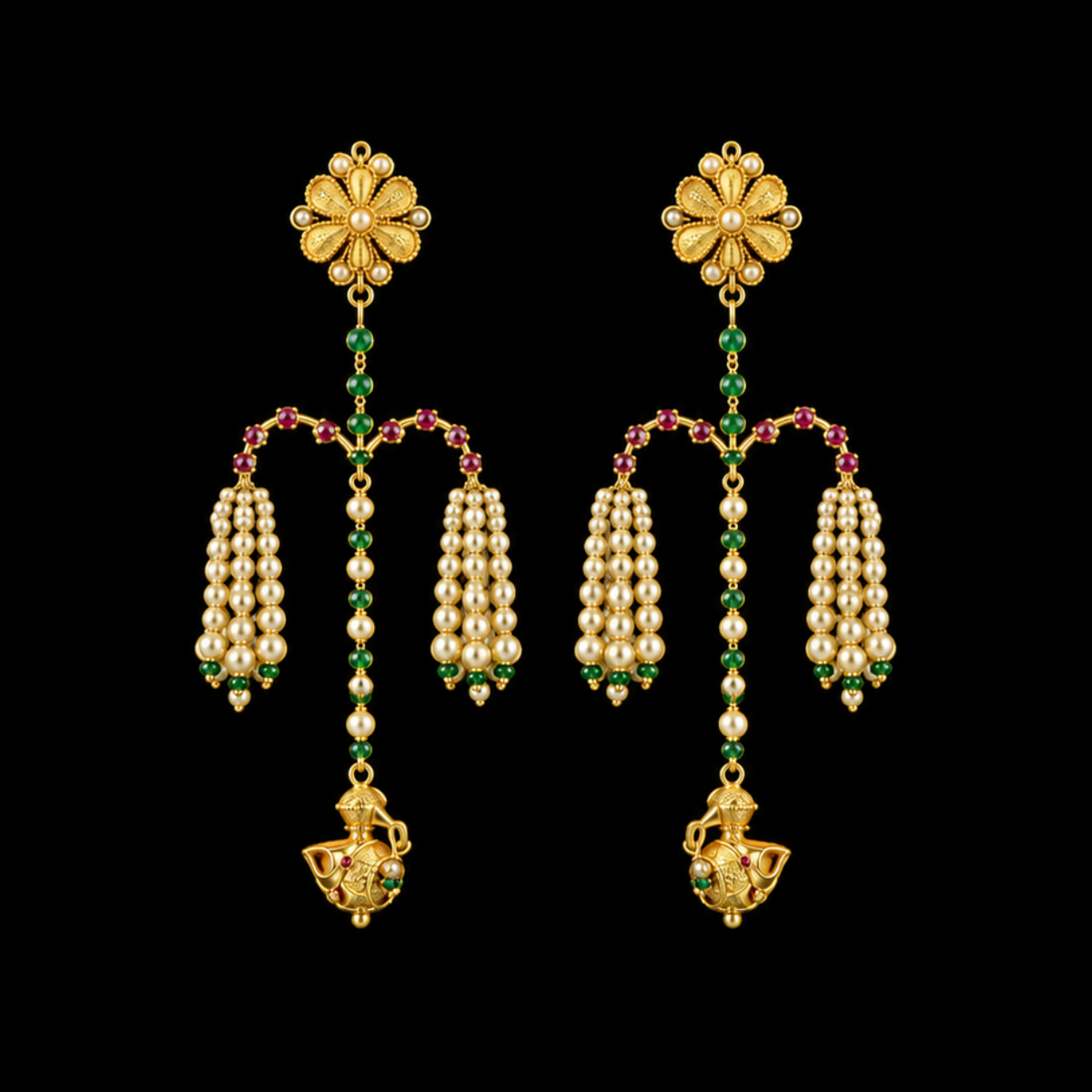 Jhilmil Earrings
