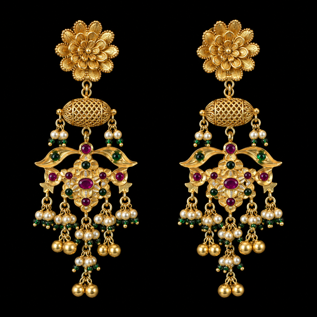 Resham Earrings