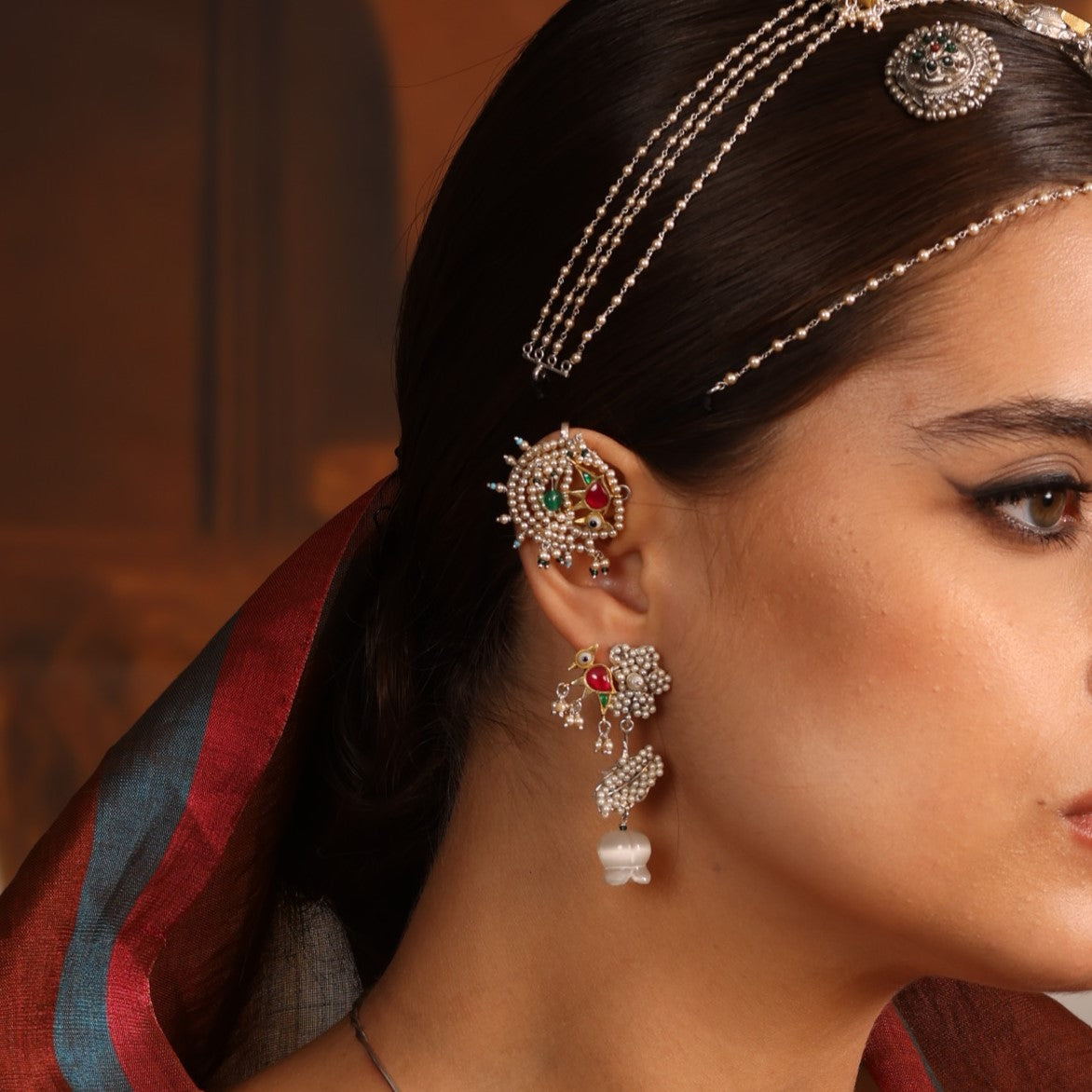 MRINAL EAR CUFF {1 PCS}