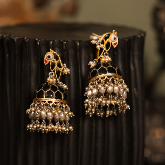 Black Bird Jhumka