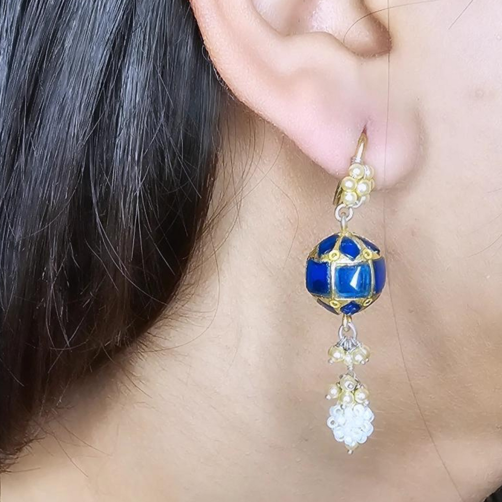 Lara Earrings Blue