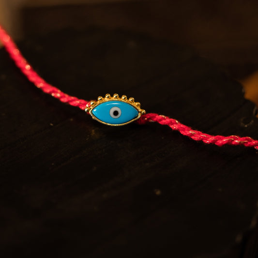 EVIL EYE TURQUISE RAKHI