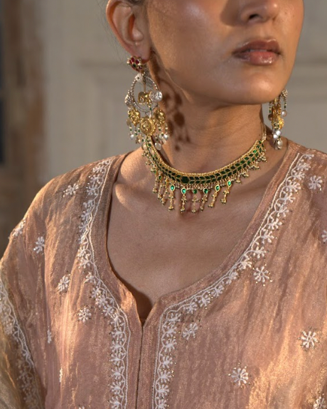 AVANTIKA CHOKER (Green)