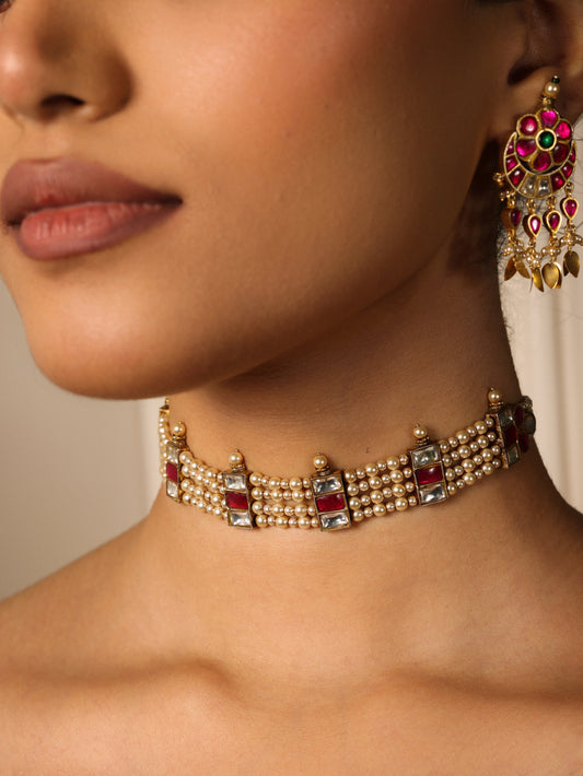 Riyasat pearl Choker