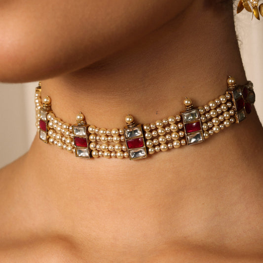 Riyasat pearl Choker