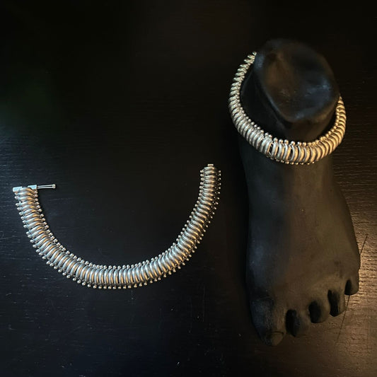 Zeba Anklet  Silver (1 pc)