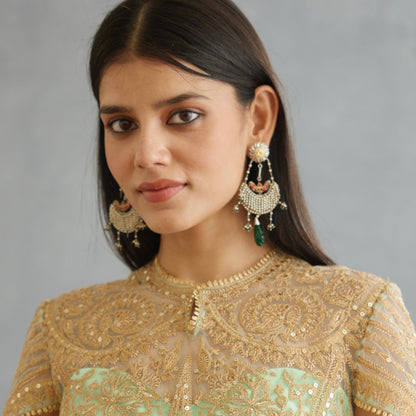 Adile Earrings (Green)