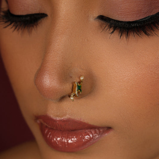 Alam Nose Ring (Green)