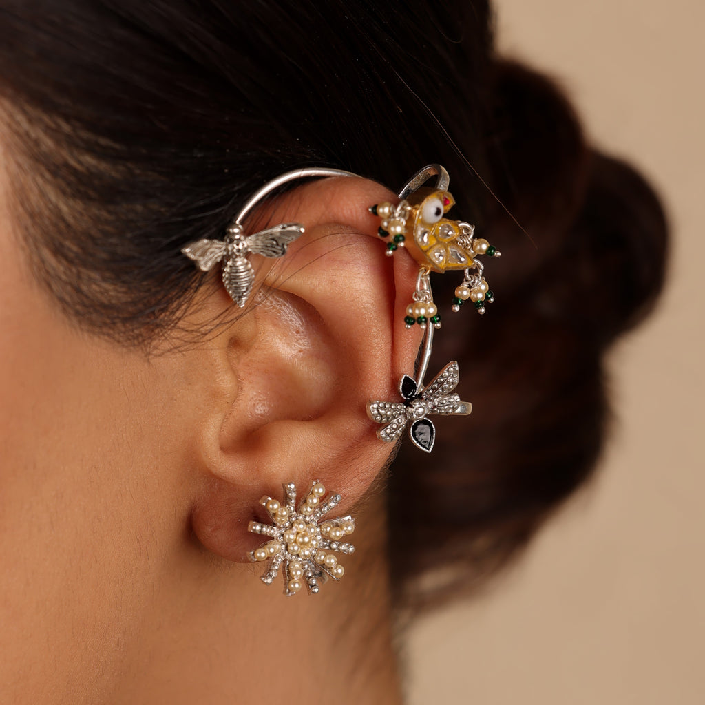 Bee Earcuff Sheetal Zaveri by Vithaldas - Main Image