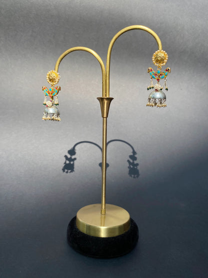 Jodi Jhumkas - Blue