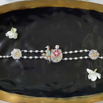 Jheel Choker (with Natural Pearls)