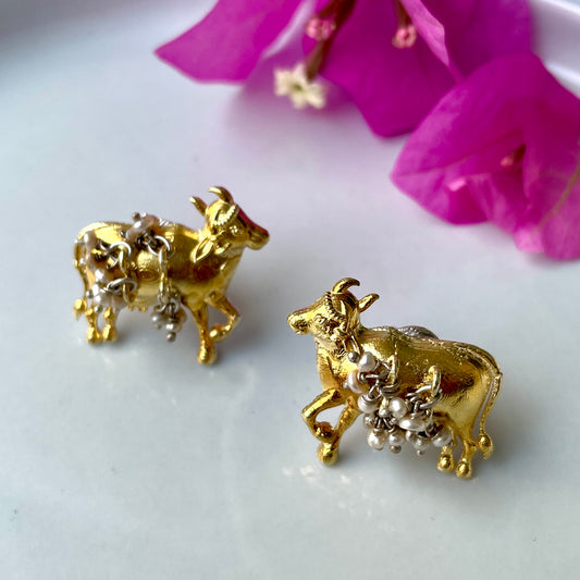 Nandi Studs- Gold