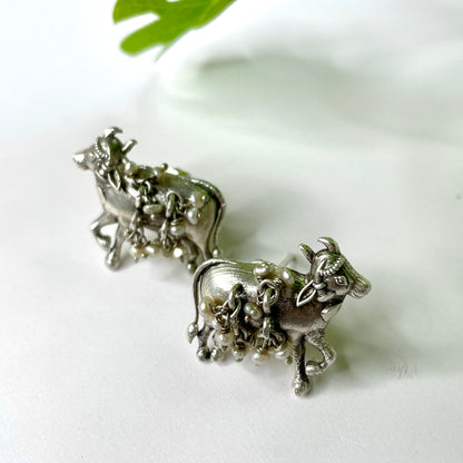 Nandi Studs- Silver