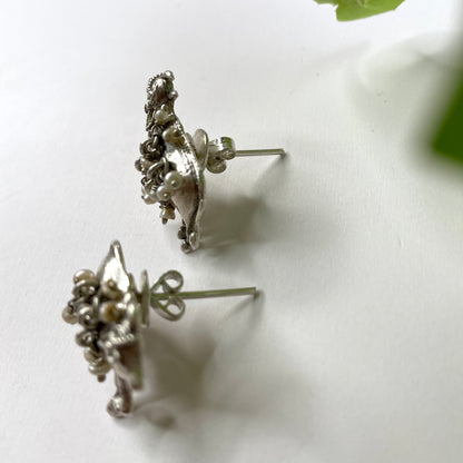 Nandi Studs- Silver