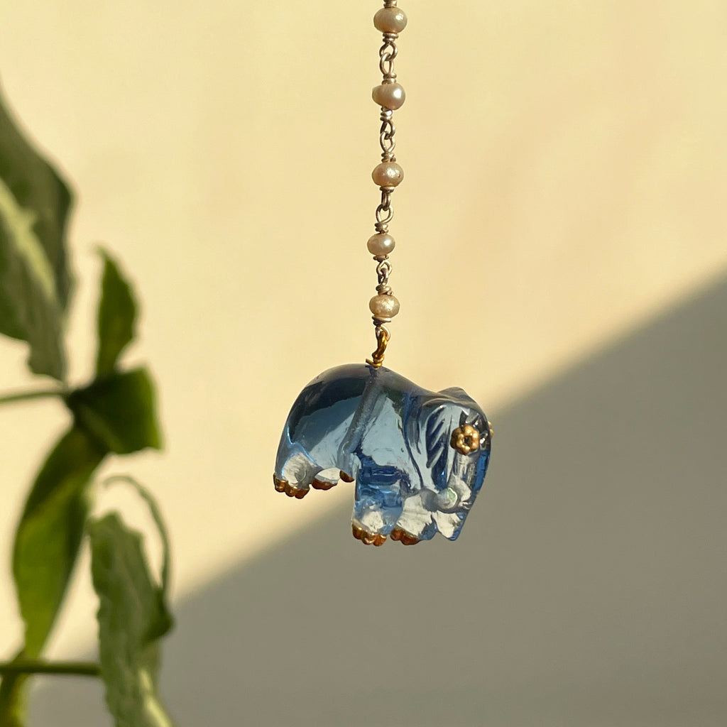 Rysa Choker Chain (Choice of coloured elephant available)