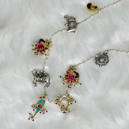 Bhumi Necklace (With Bird Motif)