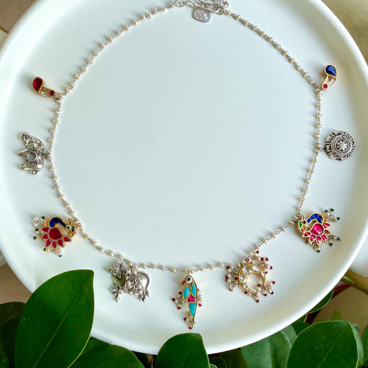 Bhumi Necklace (With Bird Motif)