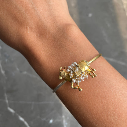 Classic Nandi Bracelet - 3 (Dual-toned base)
