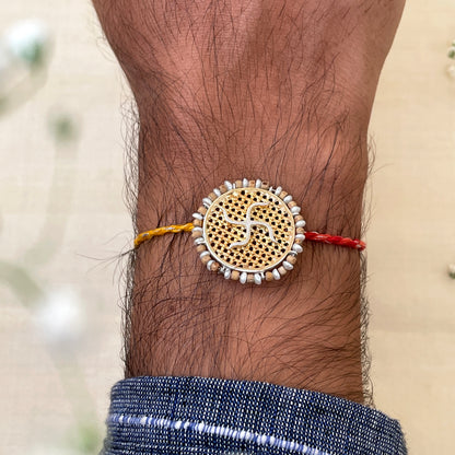 Swastik Jali Rakhi