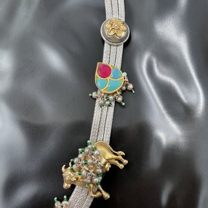 Aish Necklace (3 lines)