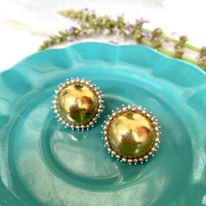 Bhuv Studs- Gold Toned
