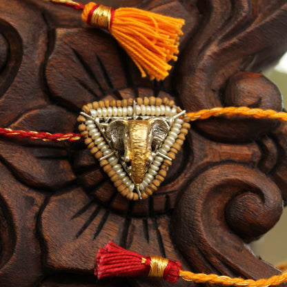 Trikon Ganesh Rakhi