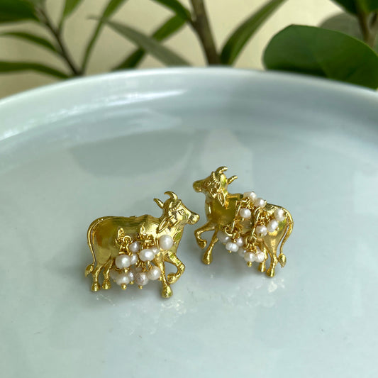 Nandi Studs- Gold
