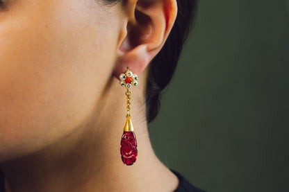 Pompom Earring