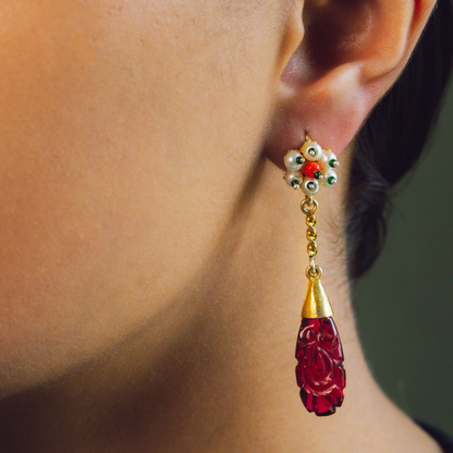 Pompom Earring