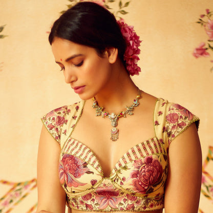 Aish Necklace (3 lines)